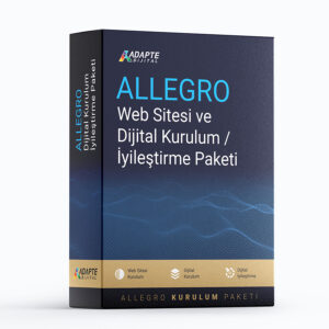 ALLEGRO · Web Sitesi ve Dijital Kurulum/İyileştirme Paketi