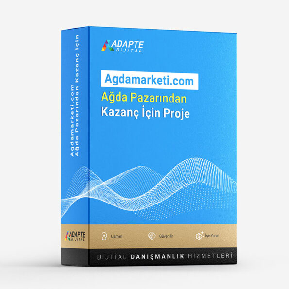 Agdamarketi.com ile Ağda Pazarından Trafik, Data, Veri Toplama ve Satış İçin Web/Dijital Proje