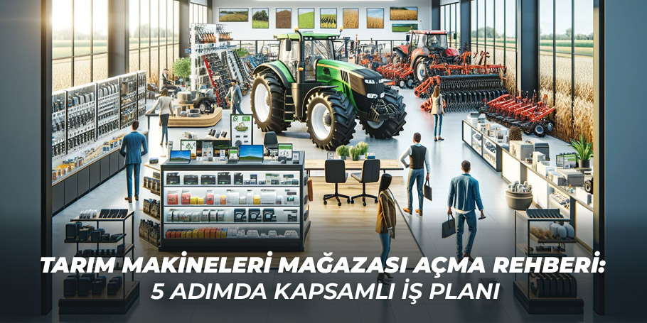 Tarım Makineleri Mağazası Açma Rehberi: 5 Adımda Kapsamlı İş Planı 1