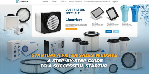 Starting A Filter Sales Website A Step By Step Guide To A Successful Startup görseli