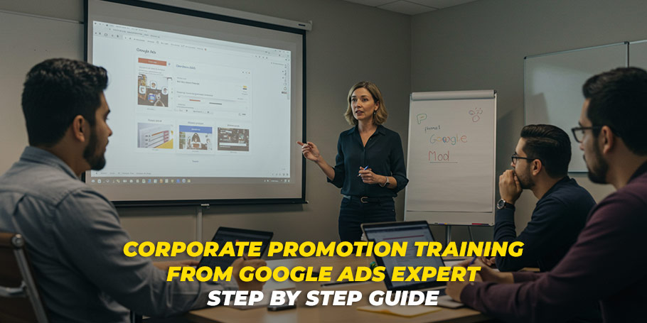 Corporate Promotion Training from Google Ads Expert: Step by Step Guide 1