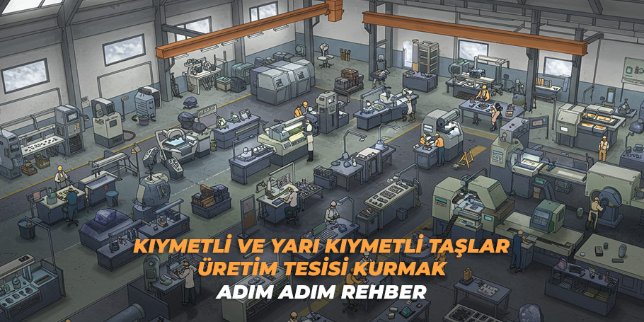 Kıymetli ve Yarı Kıymetli Taşlar Üretim Tesisi Kurmak: Adım Adım Rehber 1