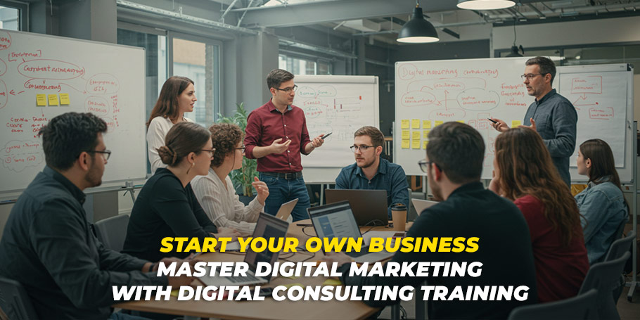 Start Your Own Business: Master Digital Marketing with Digital Consulting Training 1