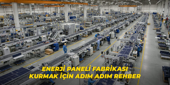 Enerji Paneli Fabrikası Kurmak görseli