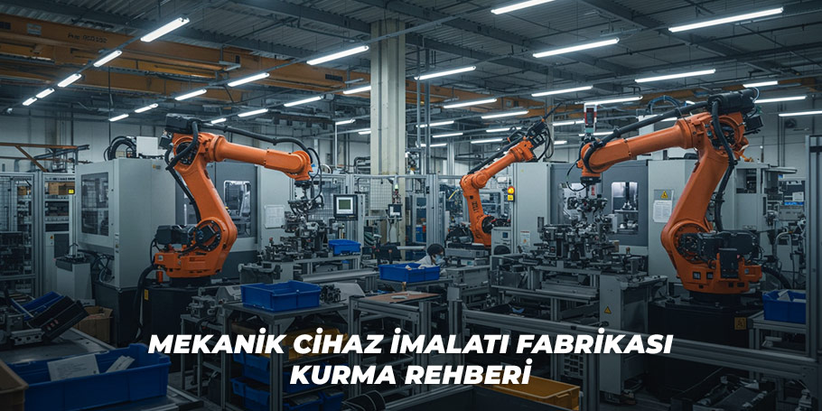 Mekanik Cihaz İmalatı Fabrikası Kurma Rehberi 1