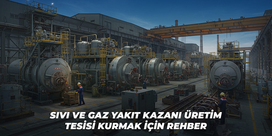 Sıvı ve Gaz Yakıt Kazanı Üretim Tesisi Kurmak İçin Rehber 1