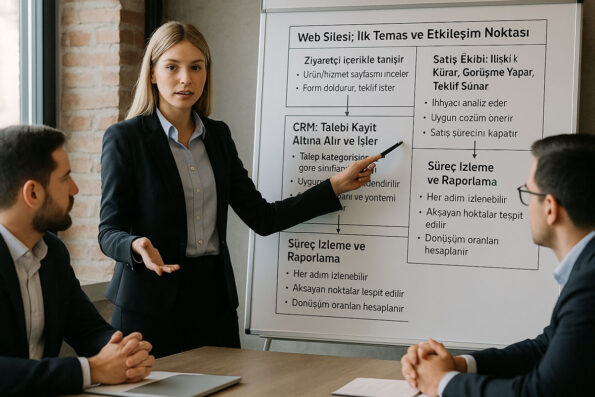 Crm Entegrasyonu Web Sitesi Yönetimi görseli