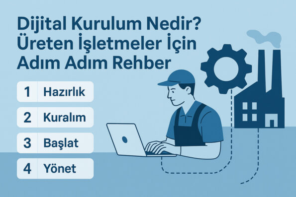 Dijital Kurulum Nedir? Üreten İşletmeler İçin Adım Adım Rehber 2 Dijital kurulum başlat.