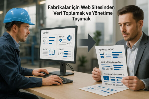 Fabrikalar için Web Sitesinden Veri Toplamak ve Yönetime Taşımak 1 Veri Toplamak Neden Yatırımdır?