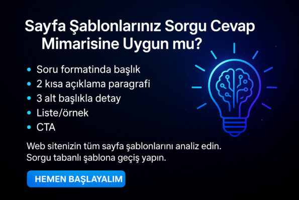 Web Siteniz GEO (Üretken Motor Optimizasyonu) Uyumlu mu? Geleceğin Çözüm Sunan Sistemleri 1 Web site için GEO mimarisi
