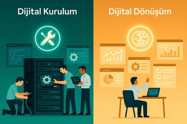 Dijital Dönüşüm vs Dijital Kurulum: Hangisi Sizin İçin Uygun? 2 Dijital Dönüşüm
