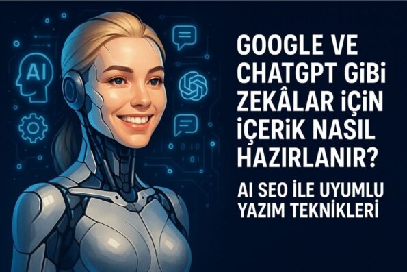 Google Chatgpt İçerik Ai Seo görseli