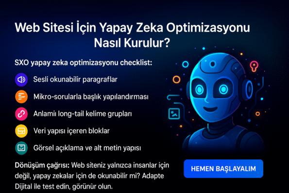sxo uyumlu kurumsal web sitesi