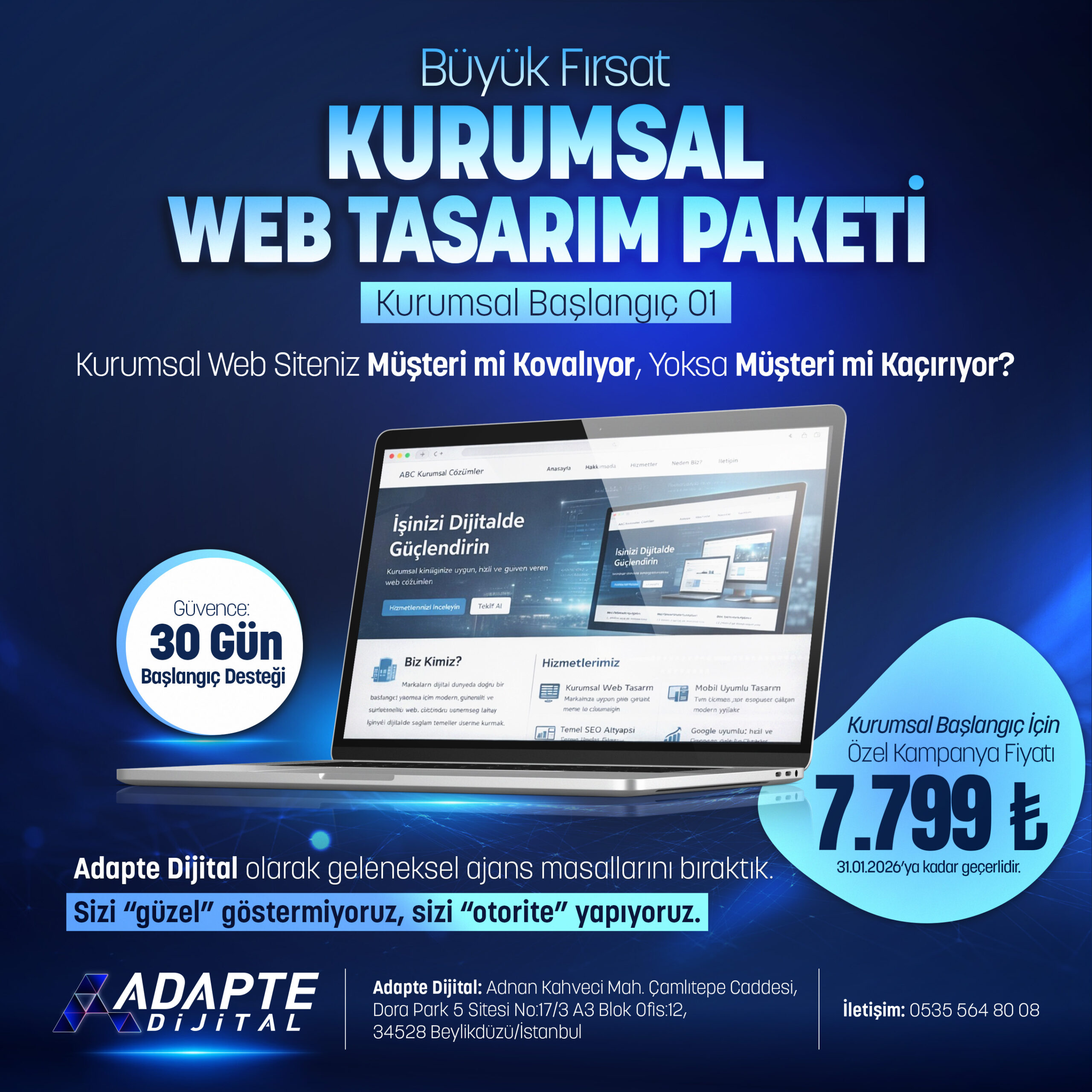 Kurumsal Web Tasarım: Kurumsal Başlangıç İçin Özel Kampanya: 01 1 Kurumsal Web Tasarım: Kurumsal Başlangıç İçin Özel Kampanya: 01