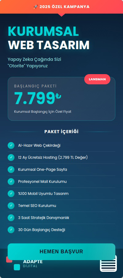 Kurumsal Web Tasarım: Kurumsal Başlangıç İçin Özel Kampanya: 01 6 Kurumsal Web Tasarım: Kurumsal Başlangıç İçin Özel Kampanya: 01 - Görsel 6
