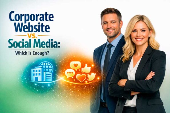 Kurumsal Web Sitesi Vs Sosyal Medya Hangisi Yeterli İngilizce görseli