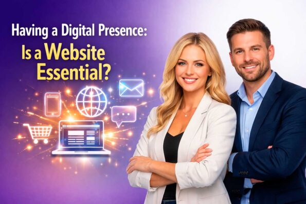 Dijitalde Var Olmak Web Sitesi Şart Mı.ingilizce görseli