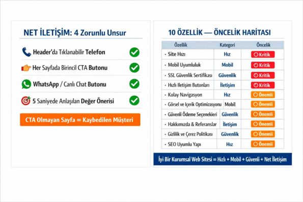 İyi bir kurumsal web sitesi