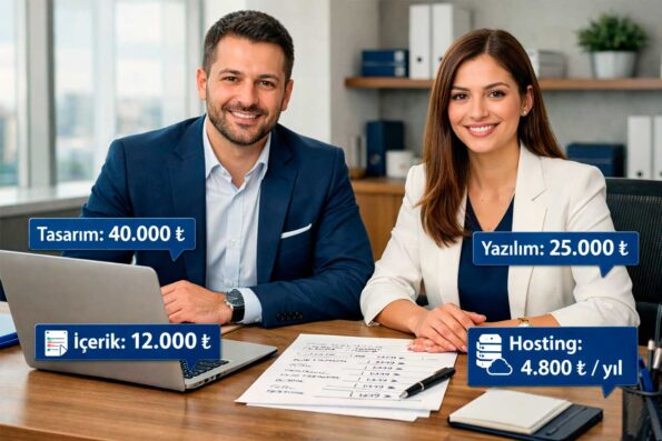 Web Sitesi Maliyetleri: Gerçek Rakamlarla Rehber 1 Web Sitesi Maliyetleri