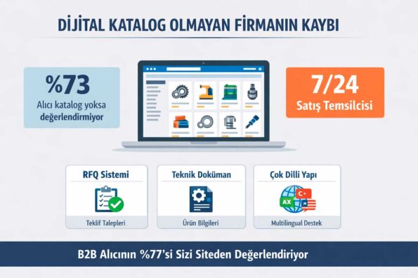 Üretim Sektörü İçin Web Sitesi