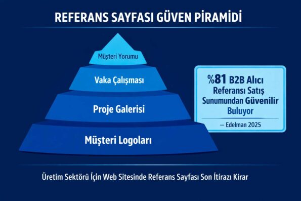 Üretim Sektörü İçin Web Sitesi