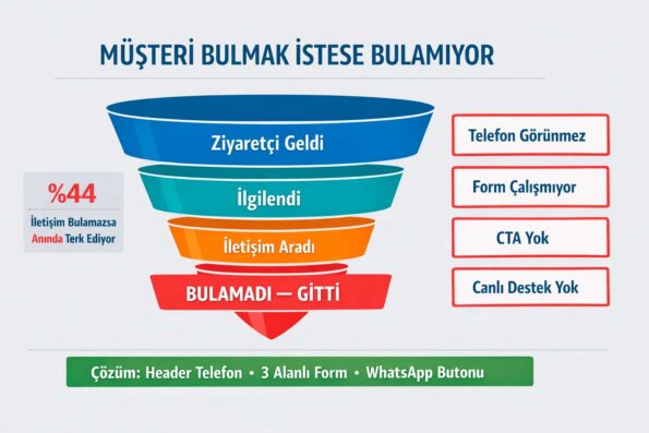 Web Sitesi Hataları: İşletmelerin Yaptığı 10 Kritik Yanlış 2 Web Sitesi Hataları