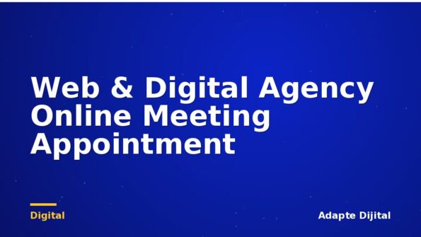 Web & Digital Agency Online Meeting Appointment