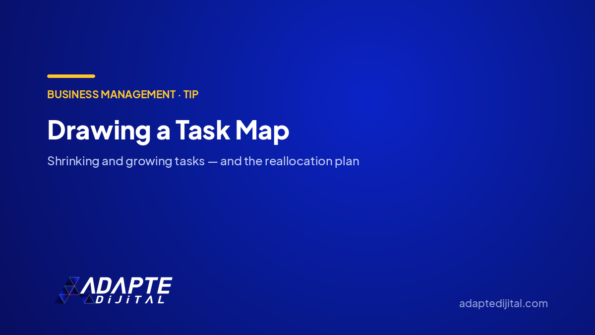 Drawing a Task Map — Adapte Dijital cover image