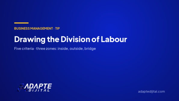 Drawing the Division of Labour — Adapte Dijital cover image