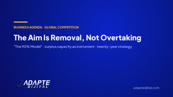 The Aim Is Removal, Not Overtaking — Adapte Dijital cover image