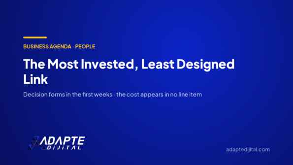 The Most Invested, Least Designed Link — Adapte Dijital cover image