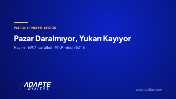 Pazar Daralmıyor, Yukarı Kayıyor — Adapte Dijital kapak görseli