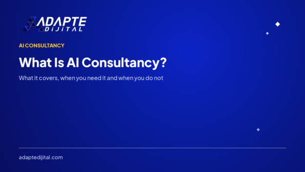 What Is AI Consultancy? — Adapte Dijital kapak görseli