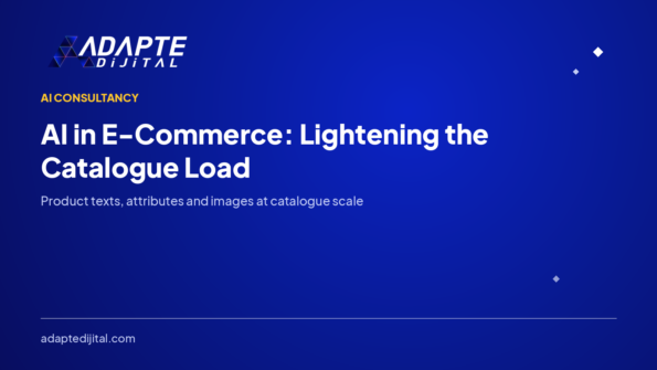 AI in E-Commerce: Lightening the Catalogue Load — Adapte Dijital kapak görseli