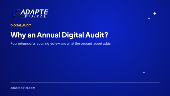 Why an Annual Digital Audit? Catching Drift Early — Adapte Dijital cover image