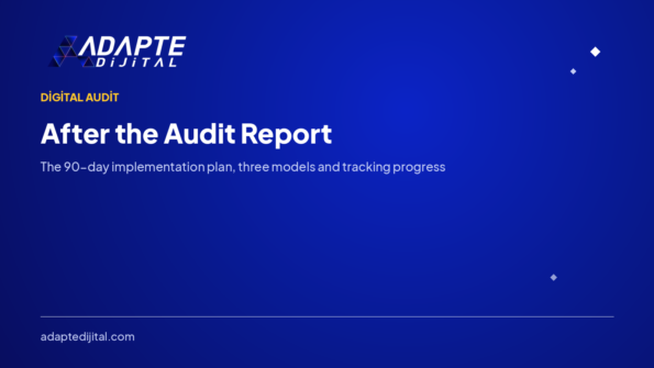 After the Audit Report — Adapte Dijital cover image