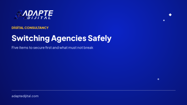 Switching Agencies Without Losing Anything — Adapte Dijital kapak görseli