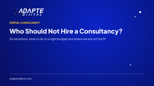 Who Should Not Hire a Digital Consultancy? — Adapte Dijital kapak görseli