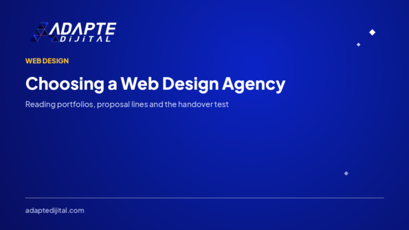 Choosing a Web Design Agency — Adapte Dijital cover image