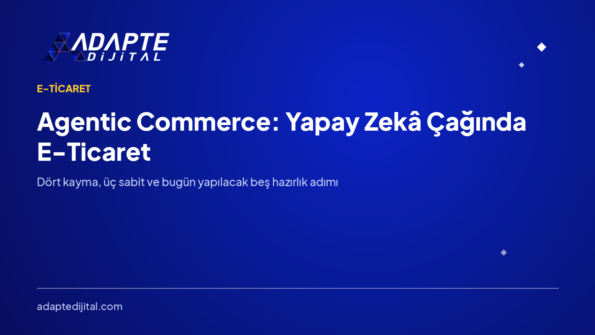 Agentic Commerce: Yapay Zekâ Çağında E-Ticaret