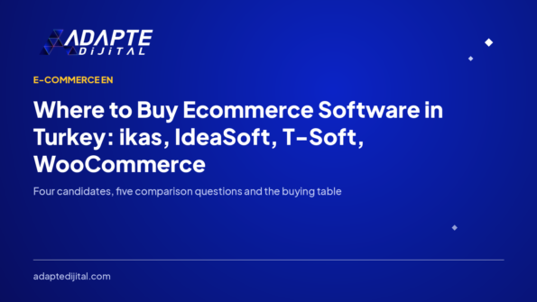 Where to Buy Ecommerce Software in Turkey: the ikas, IdeaSoft, T-Soft, WooCommerce Frame