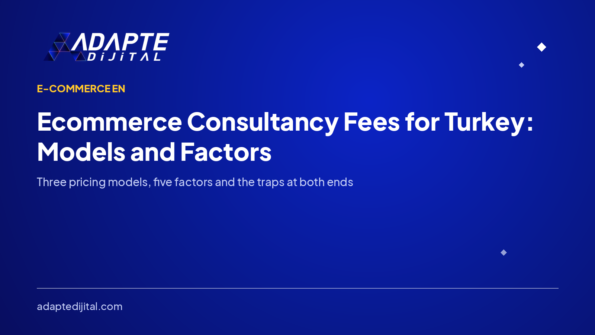 Ecommerce Consultancy Fees for Turkey: Models, Factors, Traps