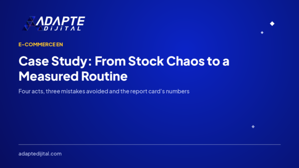 Case Study: From Stock Chaos to a Measured Routine