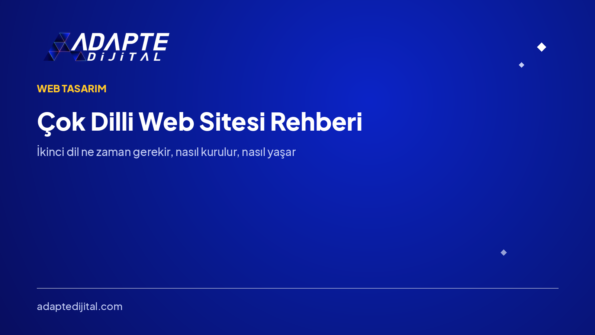 Çok Dilli Web Sitesi Rehberi — Adapte Dijital kapak görseli