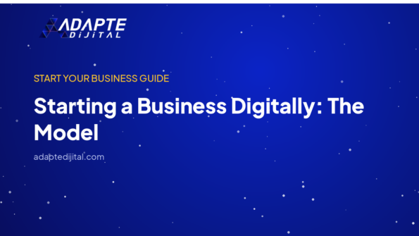 Starting a Business Digitally: The Model — Adapte Dijital kapak görseli