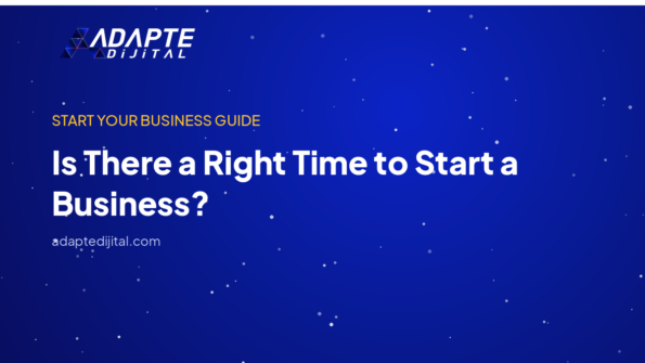 Is There a Right Time to Start a Business? — Adapte Dijital kapak görseli