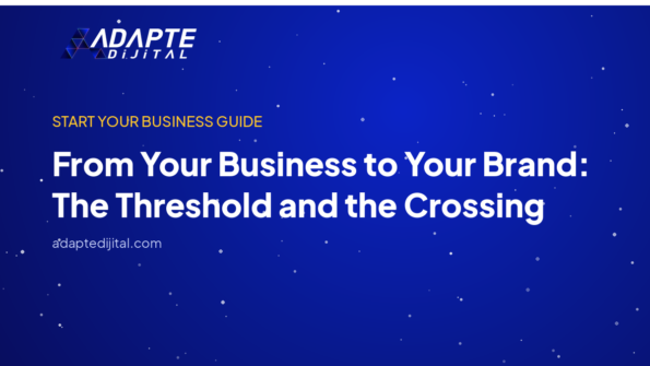 From Your Business to Your Brand: The Threshold and the Crossing — Adapte Dijital kapak görseli