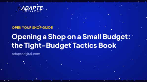 Opening a Shop on a Small Budget: the Tight-Budget Tactics Book — Adapte Dijital cover image