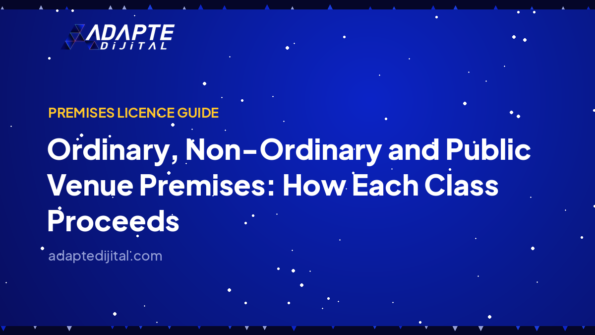 Ordinary, Non-Ordinary and Public Venue Premises: How Each Class Proceeds — Adapte Dijital cover image