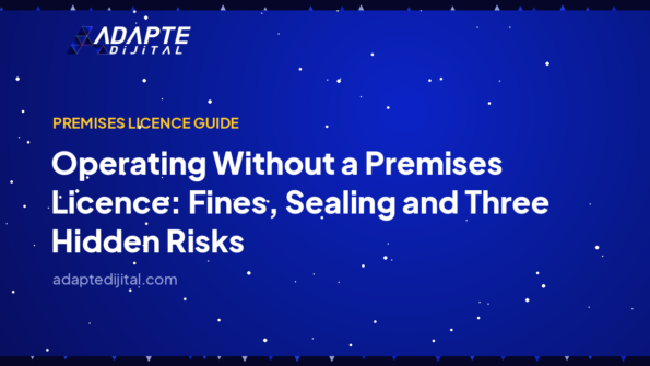 Operating Without a Premises Licence: Fines, Sealing and Three Hidden Risks — Adapte Dijital cover image